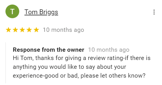 Google Review 1